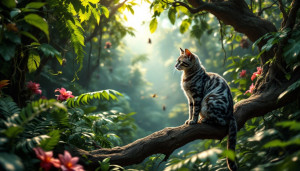 À la recherche du chat marbré : Mystères des forêts d'Asie du Sud-Est