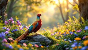 Photographie du Faisan Doré : Découverte de Sa Coloration Éblouissante