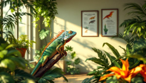 Iguanes en captivité : Guide des lois régionales à connaître