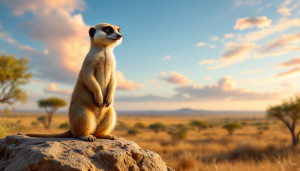 Suricates en Alarme : Leurs Secrets de Vigilance Dévoilés