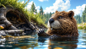 À l'écoute des castors : révélations sur leurs claquements et constructions aquatiques