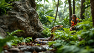 Vipère du Gabon : Comportement et Zones à Risque Décryptés