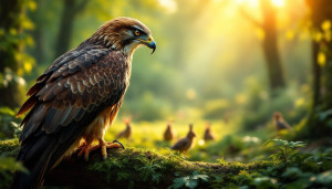 Les secrets du cri perçant de la buse variable et ses proies