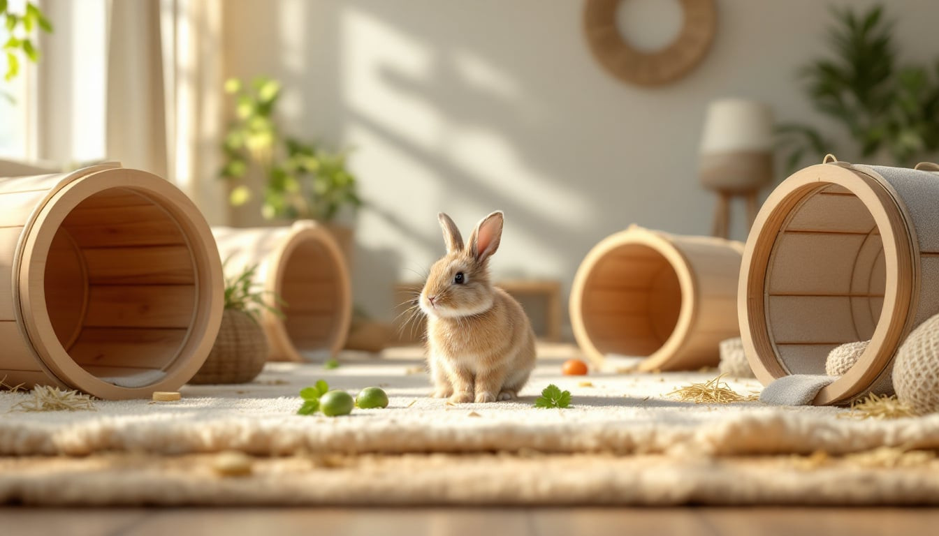 Lapins en intérieur : Comprendre la prise de poids et optimiser leur espace de jeu