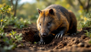 Les Mystères des Terriers : Anatomie et Comportement du Wombat