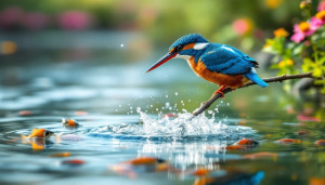 À la découverte du martin-pêcheur : lieux d'observation et régimes gourmets