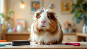 Toilettage des cochons d’Inde à poils longs : Les clés pour éviter les nœuds !