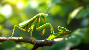 La Mante Religieuse : Maîtresse de la Chasse et Artiste de la Cachette