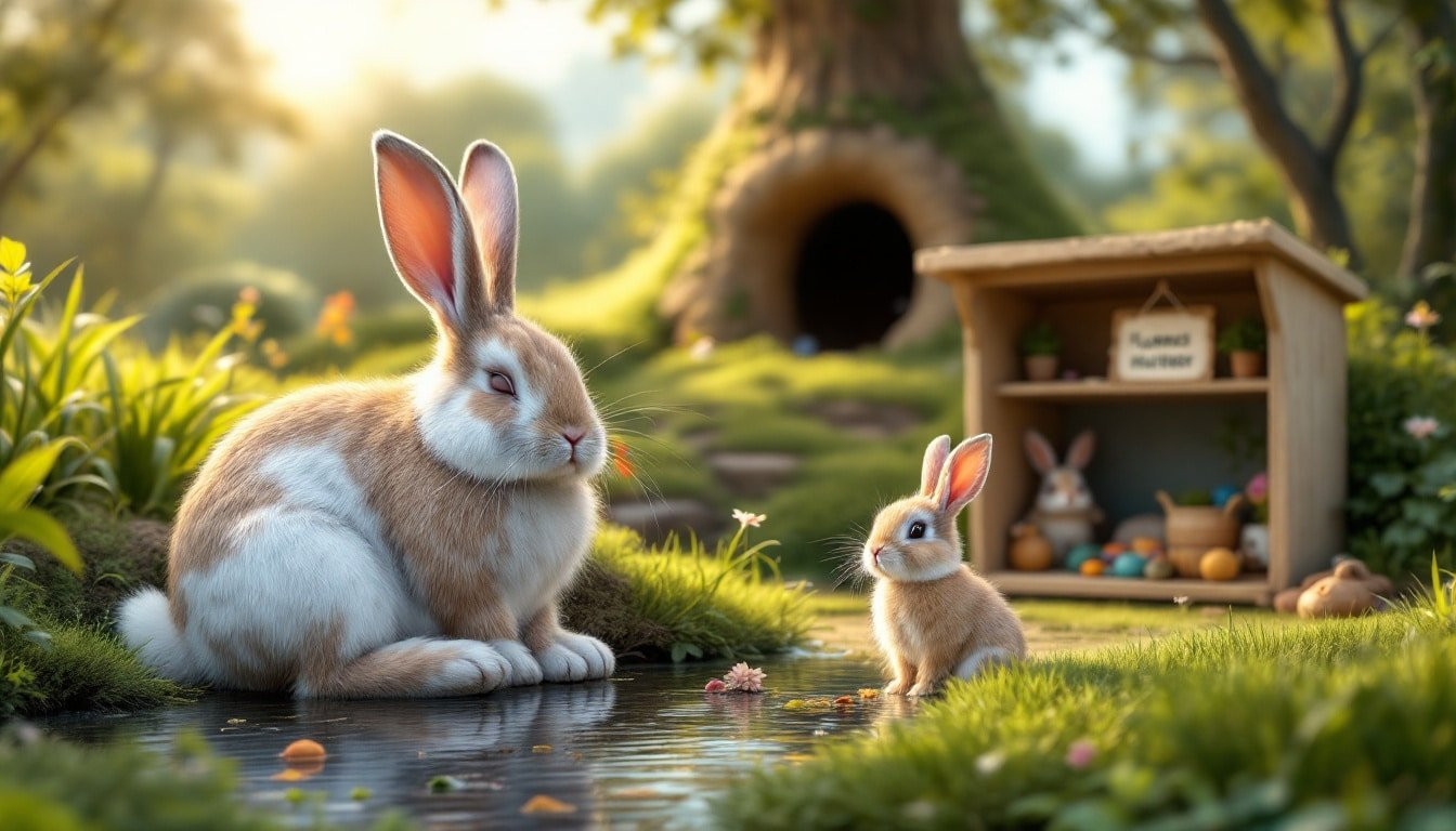 Espace Vital : Les Besoins Spécifiques du Lapin Géant des Flandres
