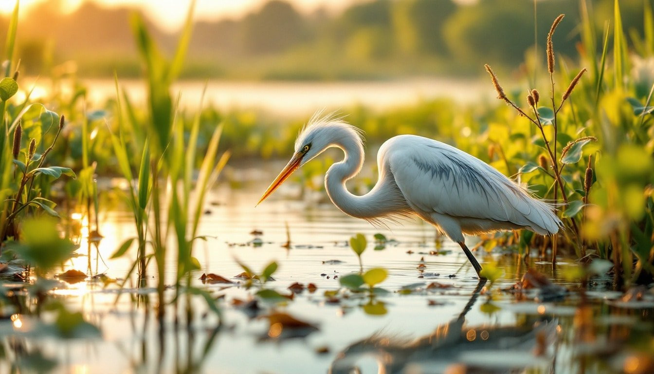 Mystères de l’aigrette garzette : chasse en eau peu profonde expliquée