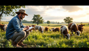 Optimiser la pousse de l'herbe grâce à une rotation efficace des pâturages