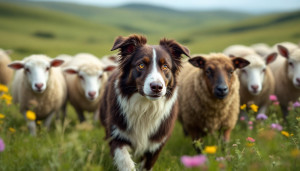 Choisir le chien de berger idéal pour votre troupeau