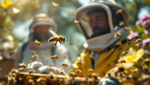 Abeilles agressives : astuces pour la sécurité des apiculteurs