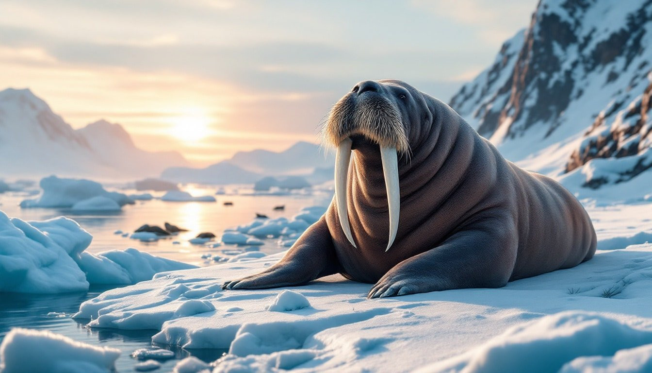 Mystères des morses : leurs défenses et habitats polaires