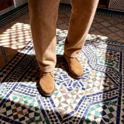 Desert Boots Daim Camel