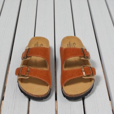 Sandales Arizona Premium - Daim Authentique Homme | Confort Ergonomique & Style Intemporel | Made in Morocco