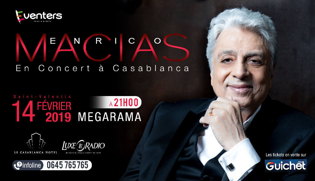 Enrico Macias  Casablanca - Guichet.com