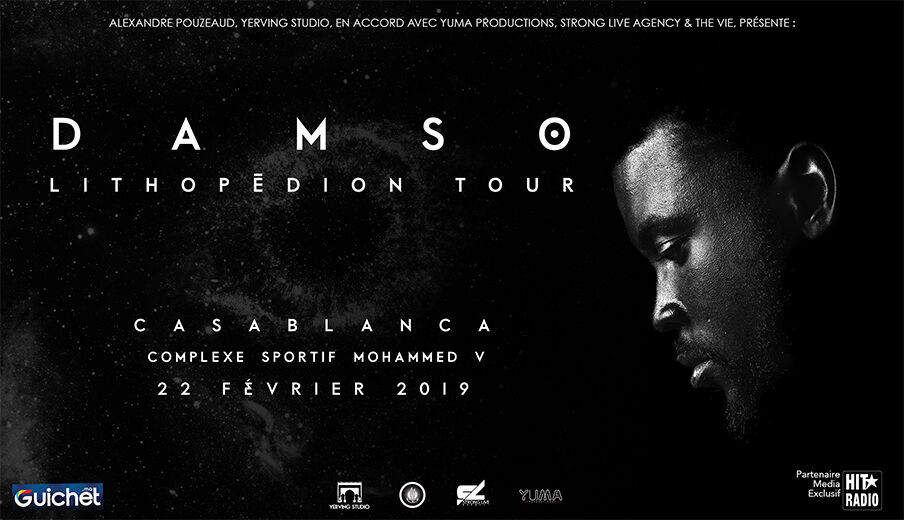 Damso en concert  Casablanca - Guichet.com