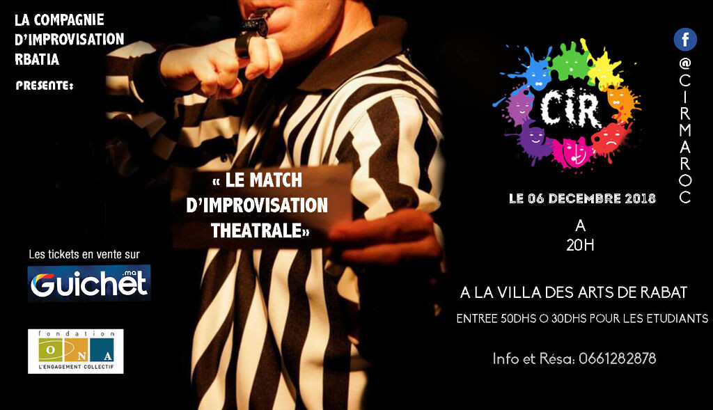 Match dImprovisation Thtrale, by La CIR - Guichet.com
