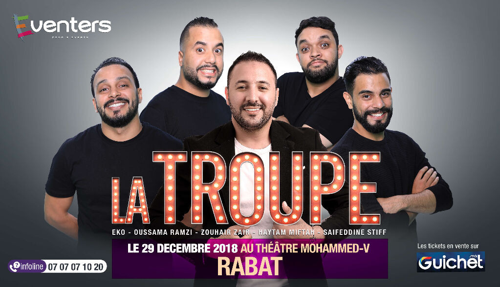 La Troupe  Rabat - Guichet.com