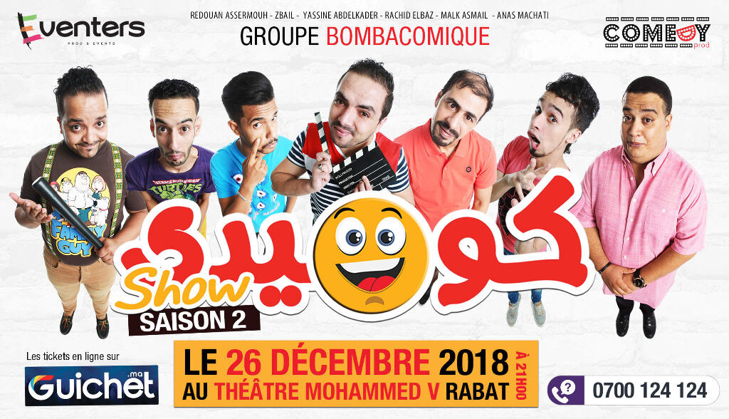 Comedy Show Saison 2  Rabat - Guichet.com