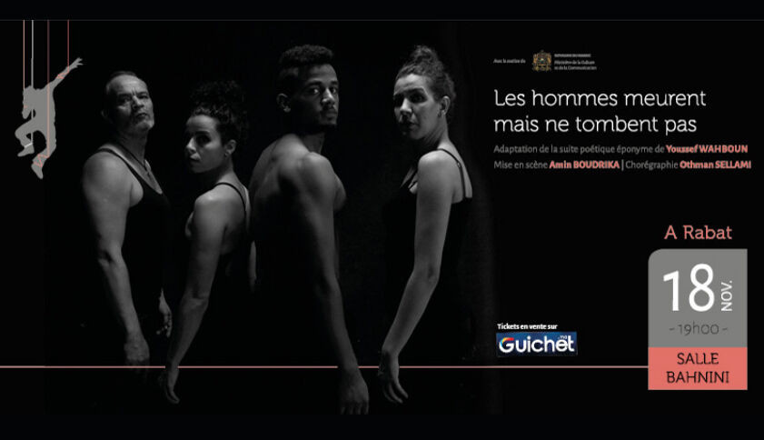 Venez dcouvrir "Les hommes meurent mais ne tombent pas" ! - Guichet.com