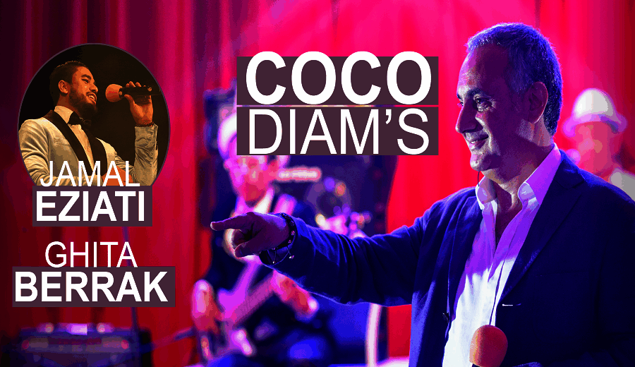 COCO DIAM'S, GHITA BERRACK & JAMAL EZIATI dans une soiree 100% Chgoury - Guichet.com
