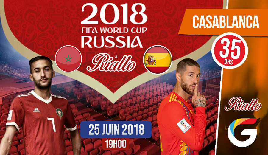 Maroc vs Espagne :  Une occasion de vivre autrement l'exprience du la coupe du monde ! - Guichet.com