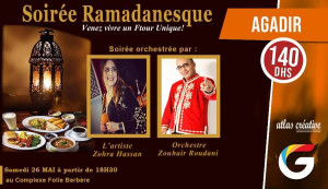 Soire Ramadanesque : Venez vivre un Ftour unique ! - Guichet.com