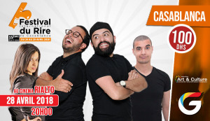 FESTIVAL INTERNATIONAL DU RIRE CASABLANCA : Les inqualifiables, Hakima Atrassi et Amin Dridi - Guichet.com