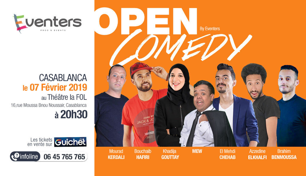 Open Comedy 2 - Saison 1 - Guichet.com