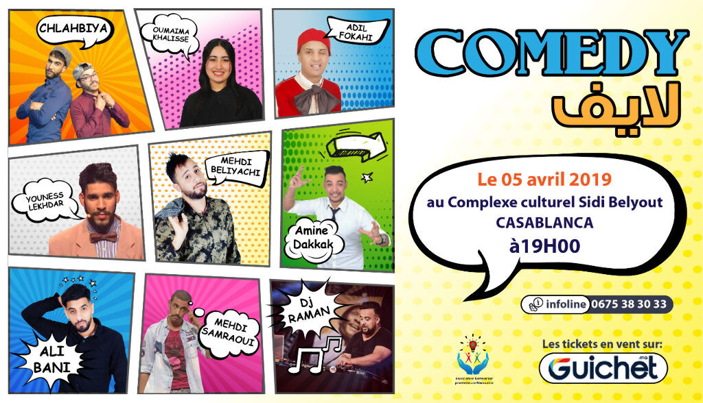 Comedy LIFE  Casablanca - Guichet.com