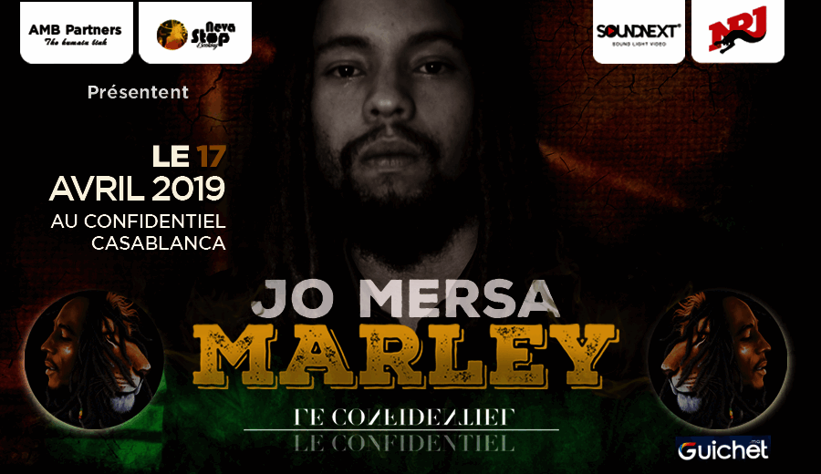 Jo Mersa MARLEY  Casablanca / 17 Avril - Guichet.com