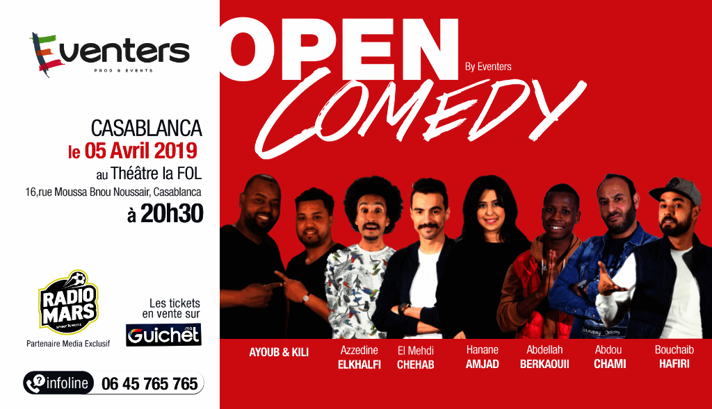 Open Comedy 4 - Saison 1 - Guichet.com
