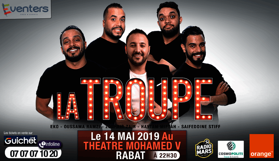 La Troupe  RABAT - Guichet.com