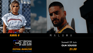 Festival Mawazine - KAROL G / MALUMA - Guichet.com