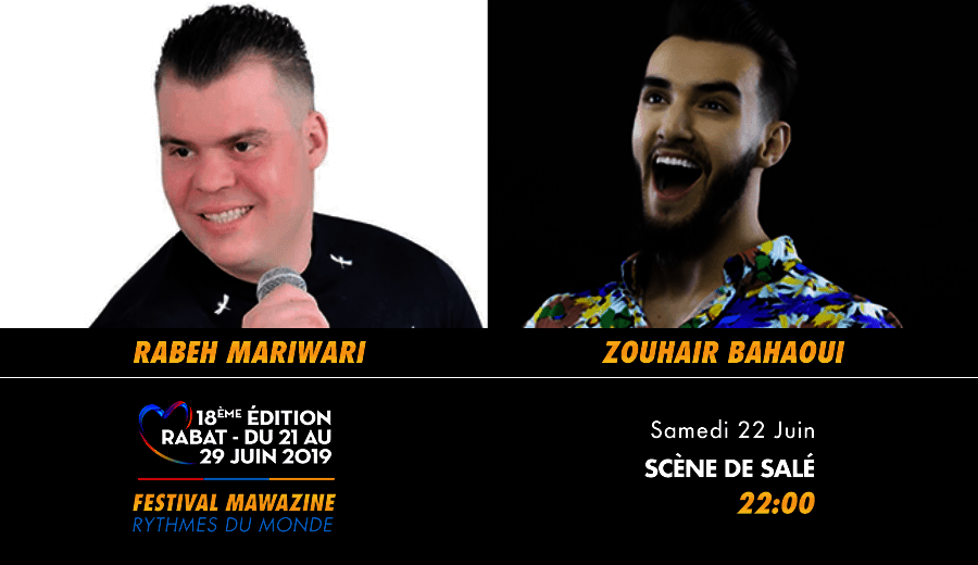 Festival Mawazine - Rabeh Mariwari & Zouhair Bahaoui - Guichet.com