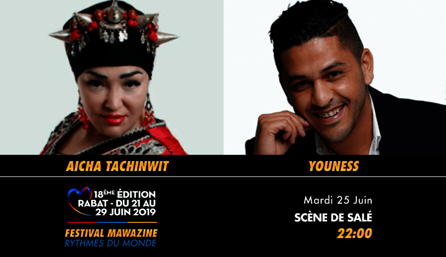 Festival Mawazine - Aicha Tachinwit & YouNess - Guichet.com