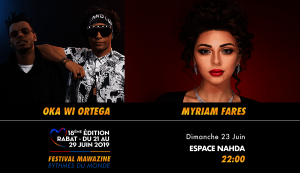 Festival Mawazine - Oka Wi Ortega & Myriam Fares - Guichet.com