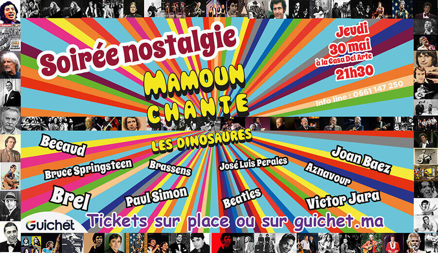 Mamoun chante Les Dinosaures - Guichet.com