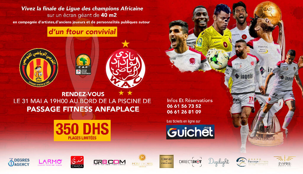 La finale de la CL : WAC vs ES TUNIS - Guichet.com