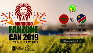 Morocco FanZone Can 2019 - Maroc vs Namibie - Guichet.com