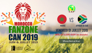 Morocco FanZone Can 2019 - Maroc vs Afrique du Sud - Guichet.com