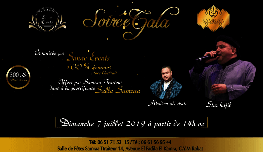 Soire Gala avec la star Hajib - Guichet.com