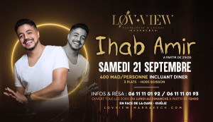 IHAB AMIR au Lov-view Marrakech - Guichet.com
