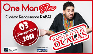 One Man Show : Dans la tte de Oualas - Guichet.com