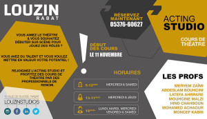 Acting Studio - Cours de Thatre - Guichet.com