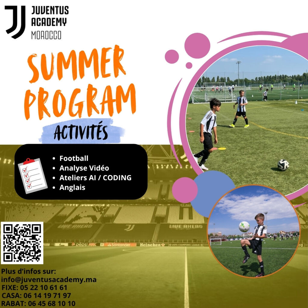 STAGE DE FOOTBALL MULTI ACTIVITES EN PLEIN CENTRE DE RABAT - Guichet.com