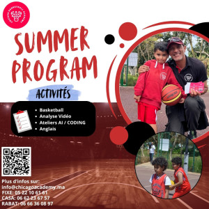 STAGE DE BASKETBALL MULTIACTIVITES EN  PLEIN CENTRE DE RABAT - Guichet.com