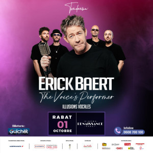 ERICK BAERT - THE VOICE’S PERFORMER : Illusions vocales - RABAT - Guichet.com